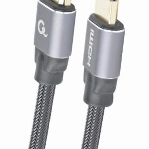Кабель Cablexpert HDMI - HDMI V 2.0 (M/M), 3 м, чорний/сірий (CCBP-HDMI-3M) коробка