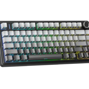 Клавіатура бездротова Aula F75 Gasket Reaper switch Black/Grey (6948391209913)