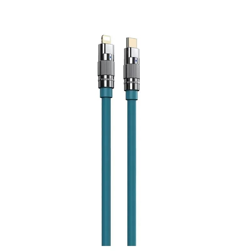 Кабель Remax RC-C053 Wefon USB Type-C - Lightning (M/M), 20W, 1.2 м, Blue (6954851206071)