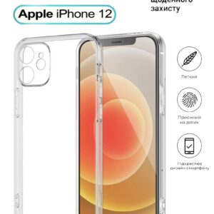 Чохол-накладка BeCover для Apple iPhone 12 Transparancy (705363)