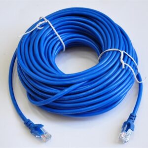 Патч-корд литий, UTP, RJ45, Cat.5e, 20m, синій