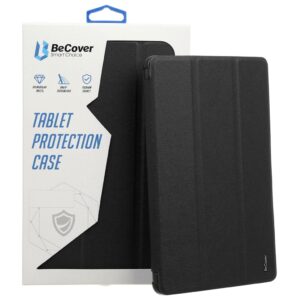 Чохол-книжка BeCover Ultra Slim Origami Transparent з кріпленням Apple Pencil для Apple iPad 10.2 2019/2020/2021 Black (711098)