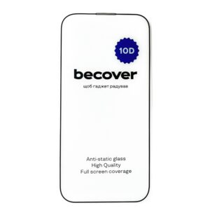 Захисне скло BeCover для Apple iPhone 14 Pro 10D Black (711327)