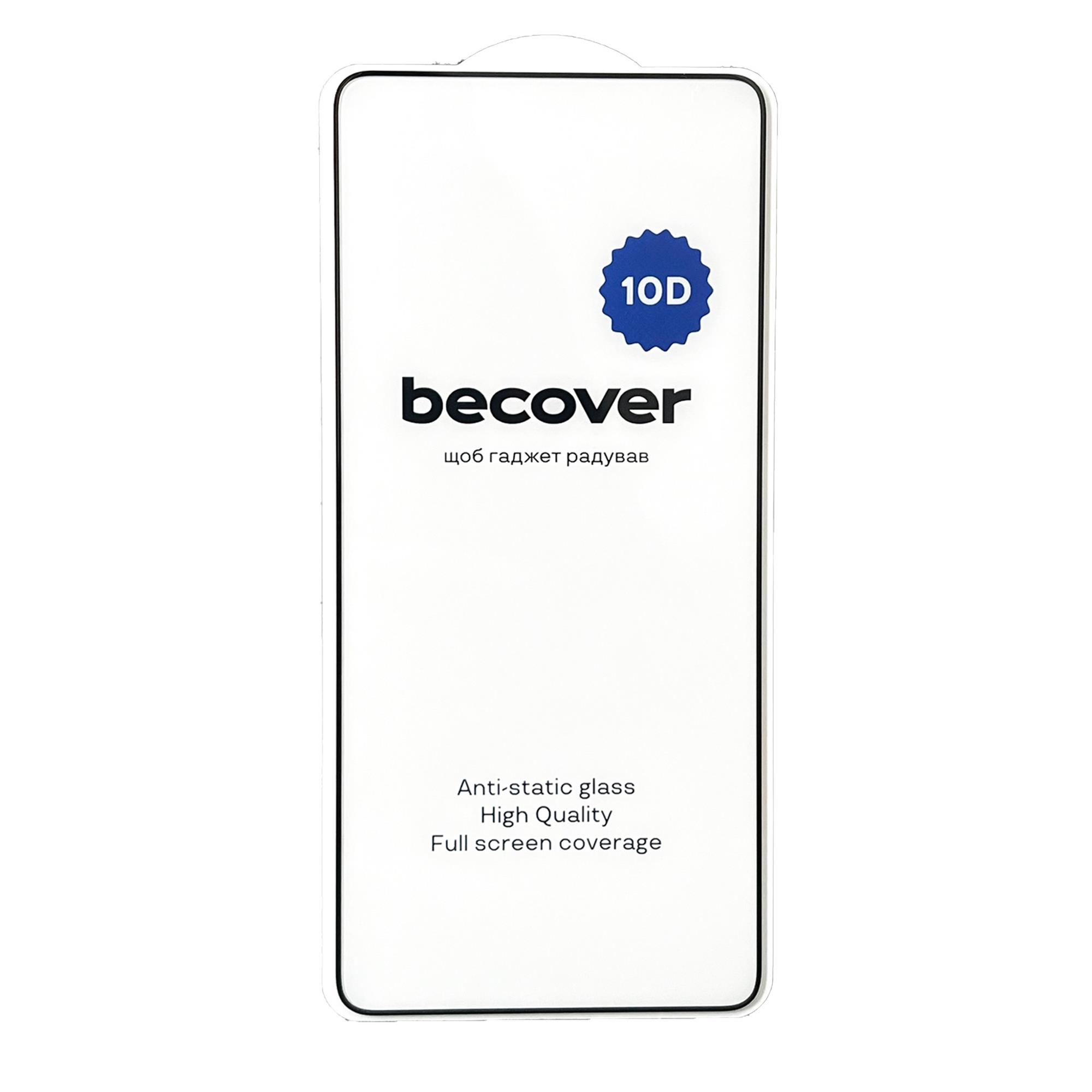 Захисне скло BeCover для Xiaomi Redmi Note 13 4G 10D Black (711375)