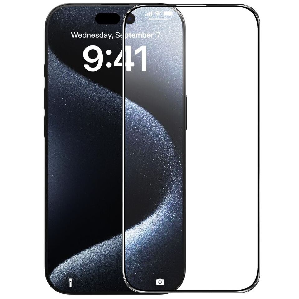 Захисне скло BeCover для Apple iPhone 16 Plus Black (712123)