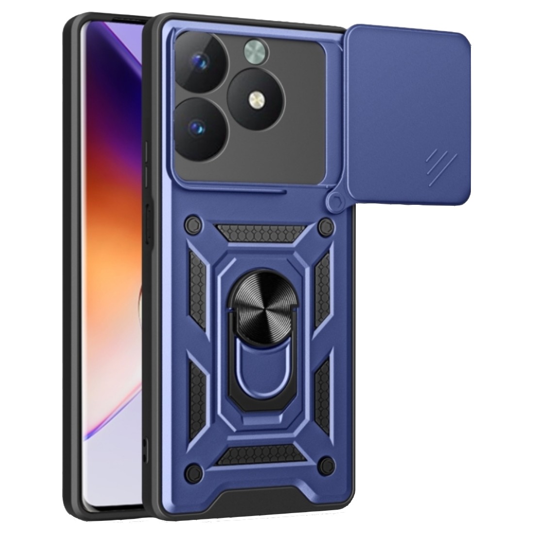 Чохол-накладка BeCover Military для Realme C63 Blue (712179)