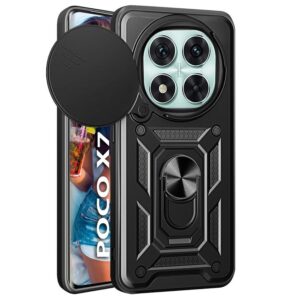 Чохол-накладка BeCover Military для Poco X7 Black (712873)