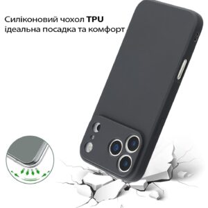 Чохол-накладка BeCover для Apple iPhone 17 Pro Max Black (713762)