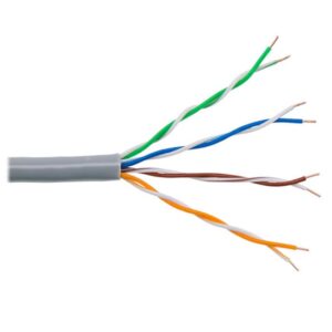 Кабель вита пара Atcom (60707) Premium FTP, 4*2*0.51мм, СU, CAT6, 1Gb/s, мідь, 305м