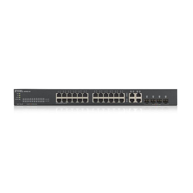 Комутатор ZYXEL GS1920-24V2 (GS1920-24V2-EU0101F) (24xGE, 4xGE/SFP, Smart,NebulaFlex)