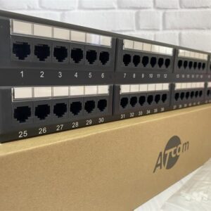Патч-панель ATcom P5148 19" 48хRJ-45 UTP 2U cat.5е