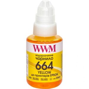 Чорнило WWM Epson L110/210/300 Yellow (E664Y) 140г