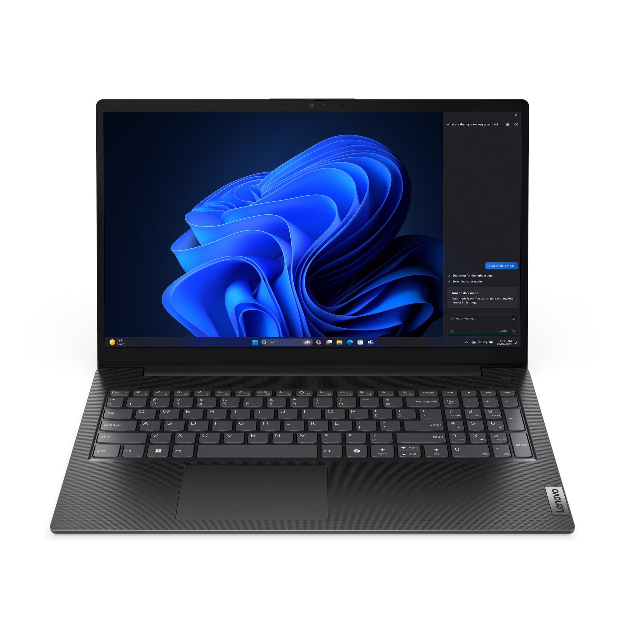 Ноутбук Lenovo V15 G5 IRL (83GW00C8RA) Business Black