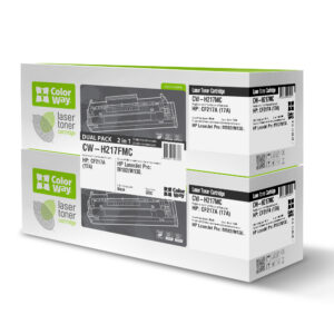 Картридж ColorWay (ColorWay-H217FMC) HP LJ Pro M102/M130 Black (CF217A) Dual Pack з чіпом