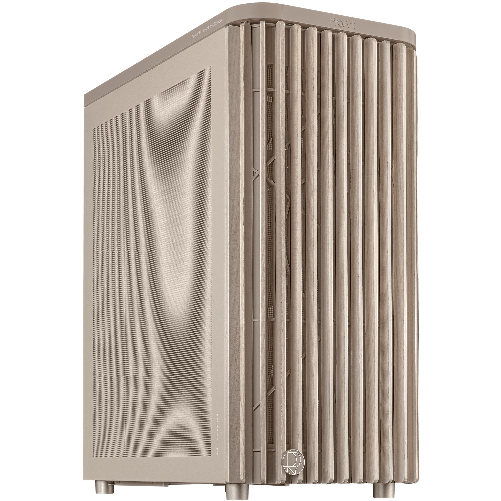 Корпус Asus ProArt PA401 Wood Edition - Mesh Beige (90DC00M7-B39000)