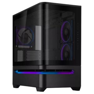 Корпус Asus Prime AP202 ARGB Tempered Glass Black без БЖ (90DC00P0-B19000)