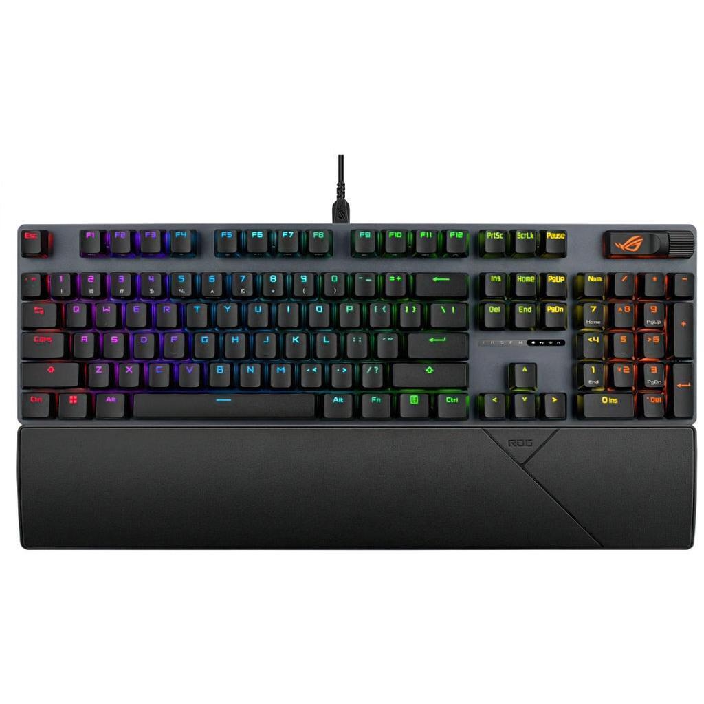 Клавiатура Asus ROG Strix Scope II X Black (90MP03XG-BKMA00)