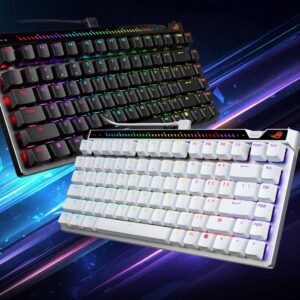 Клавiатура Asus ROG Falchion Ace 75 HE HFX V2 Magnetic Switches Black (90MP047H-BKUA20)