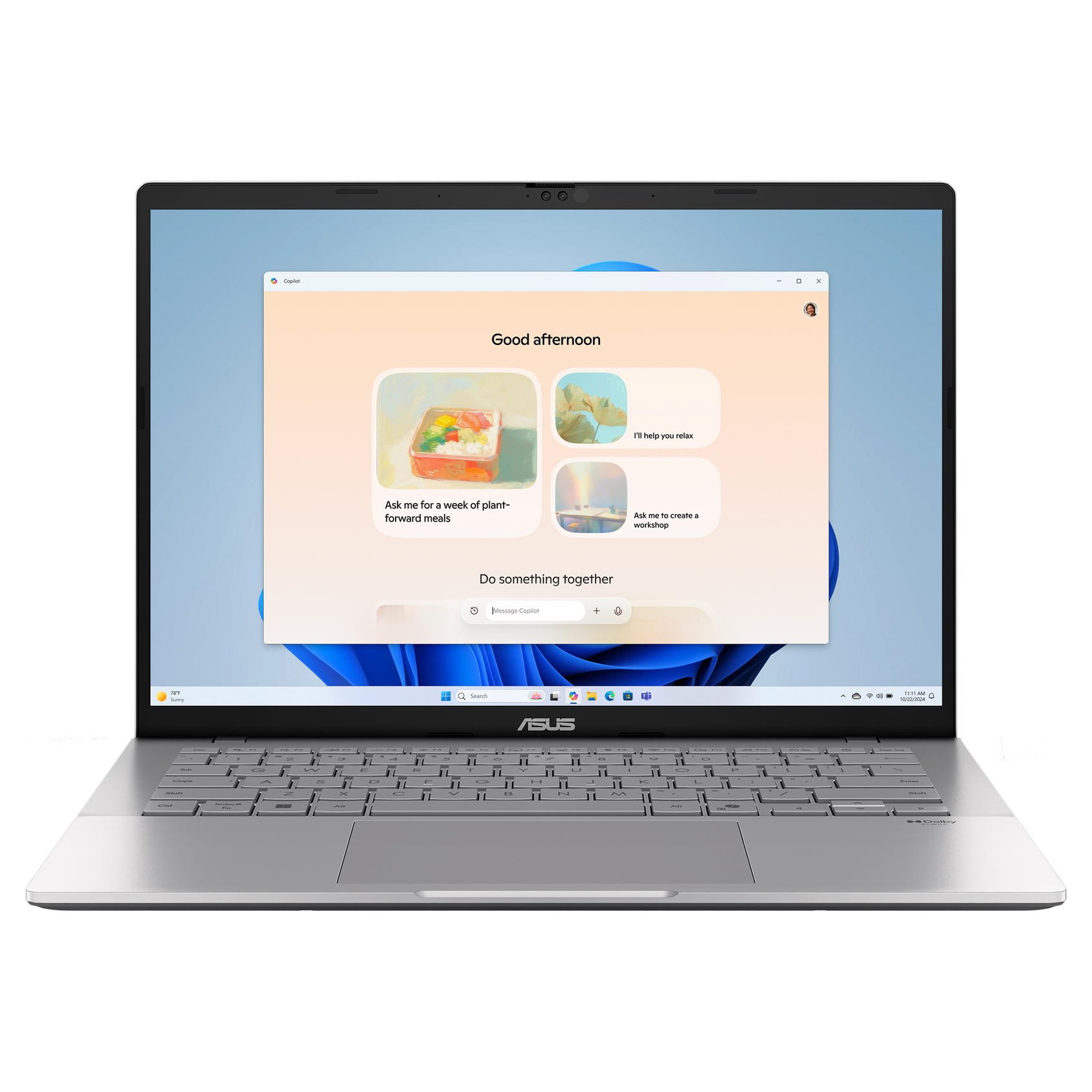 Ноутбук Asus Vivobook S14 M3407GA-SF010 (90NB17L2-M000A0) Cool Silver