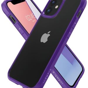 Чохол-накладка Spigen Crystal Hybrid для Apple iPhone 12 Mini Hydrangea Purple (ACS01544)