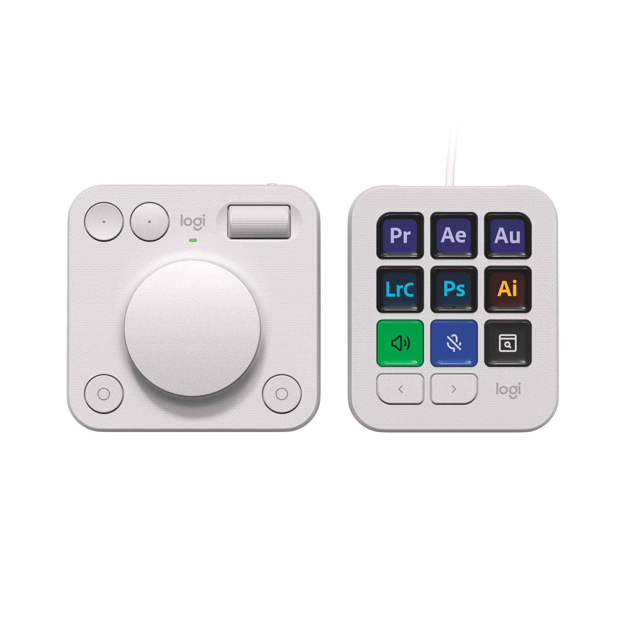 Консоль Logitech MX Creative Console Pale Grey (920-012932)