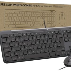 Комплект (клавіатура, миша) Logitech Signature Slim Combo MK620 Graphite (920-013349)