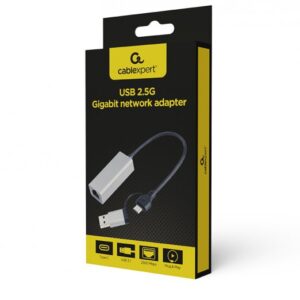 Мережевий адаптер Cablexpert A-USB3AC-LAN2G-01