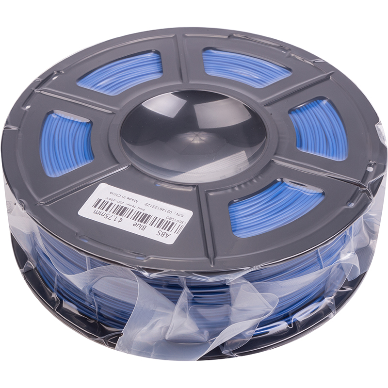 ABS-пластик PowerPlant Filament для 3D-принтера 1.75 мм 1 кг, синій (PT812868)