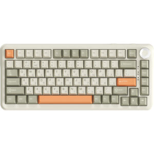 Клавіатура бездротова Ajazz AK820 Max Flying Fish Switch Retro Colour (AK820MAX-FF-R)