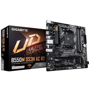 Материнська плата Gigabyte B550M DS3H AC R2 Socket AM4