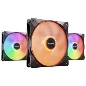 Вентилятор be quiet! Light Wings LX 140mm PWM High-Speed 3-Pack Black (BL130)