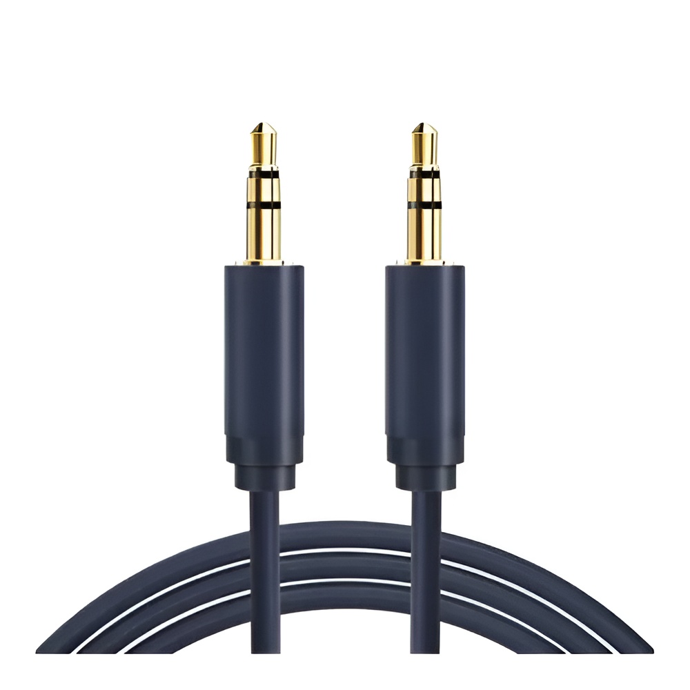 Кабель Cabletime Audio 3.5 мм - 3.5 мм (M/M), 1 м, Black, 3 pin (CF15H)