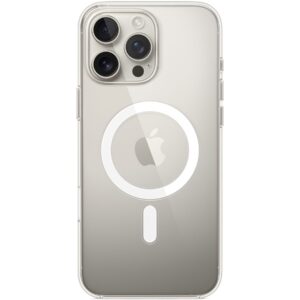 Чохол-накладка Apple Clear Case with MagSafe для Apple iPhone 16 Pro Max Transparent (MA7F4)