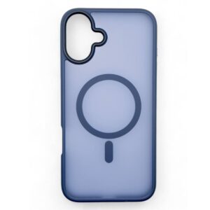 Чохол-накладка BeCover Metal Buttons Case MagSafe для Apple iPhone 16 Plus Blue (712094)