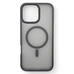 Чохол-накладка BeCover Metal Buttons Case MagSafe для Apple iPhone 16 Pro Max Black (712099)