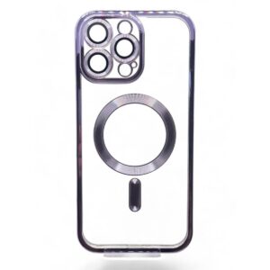 Чохол-накладка BeCover TPU Chrome Case MagSafe для Apple iPhone 16 Pro Sierra Blue (712082)