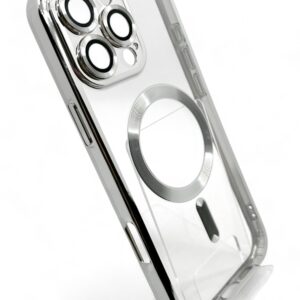 Чохол-накладка BeCover TPU Chrome Case MagSafe для Apple iPhone 16 Pro Silver (712083)