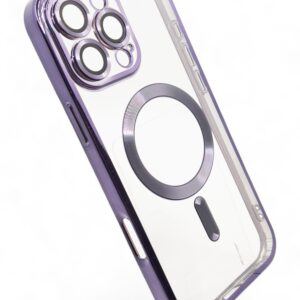 Чохол-накладка BeCover TPU Chrome Case MagSafe для Apple iPhone 16 Pro Max Purple (712089)