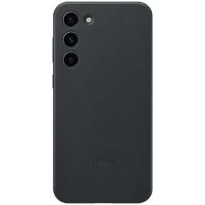 Чохол-накладка Samsung Leather Cover для Samsung Galaxy S23 Plus SM-S916 Black (EF-VS916LBEGRU)
