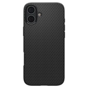 Чохол-накладка Spigen Liquid Air для Apple iPhone 16 Plus Matte Black (ACS08066)