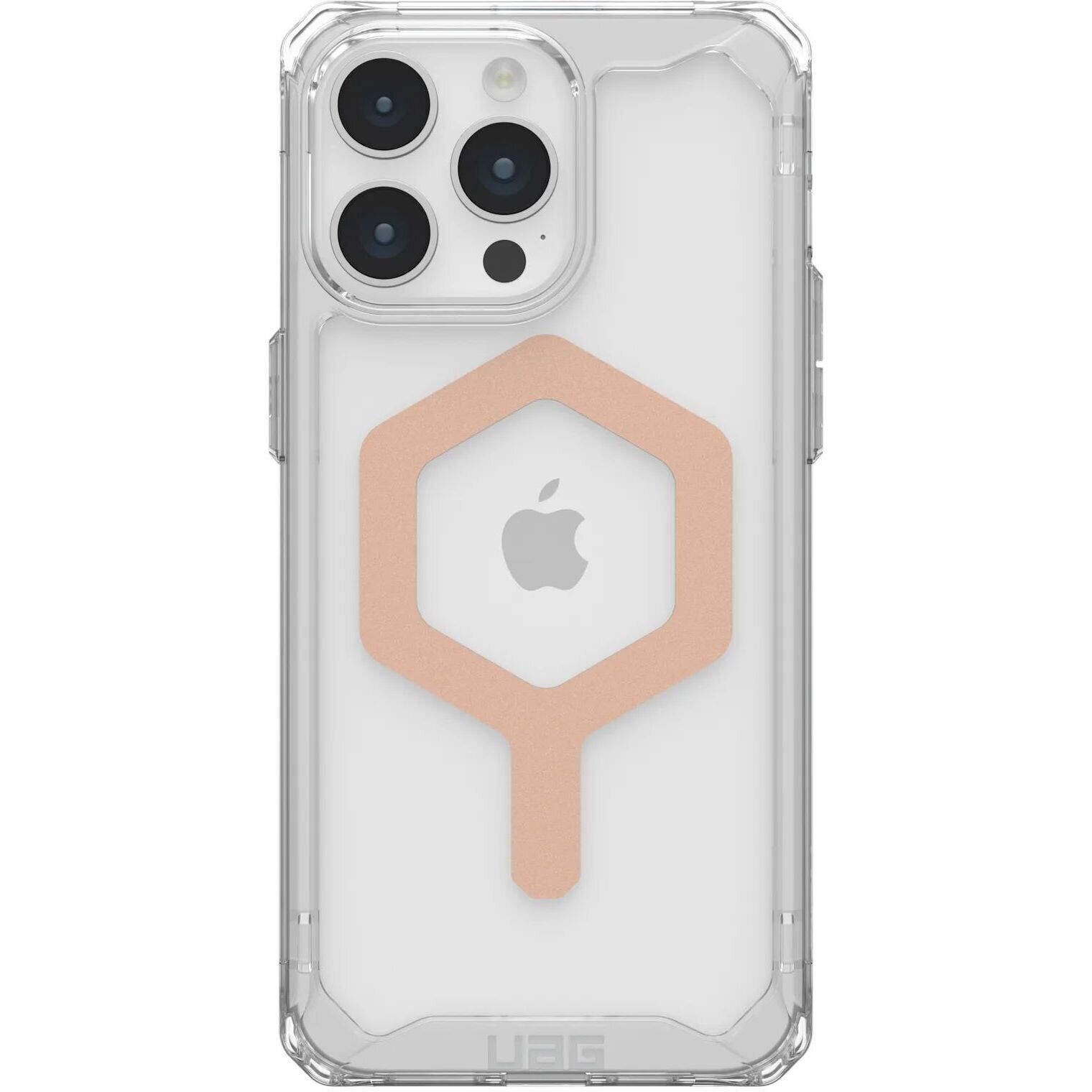 Чохол-накладка Urban Armor Gear Plyo Magsafe для Apple iPhone 15 Pro Max Ice/Gold (114305114348)