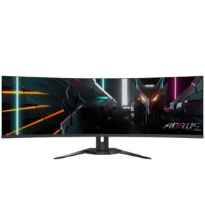 Монітор Gigabyte 49" Aorus CO49DQ OLED Black Curved 144Hz