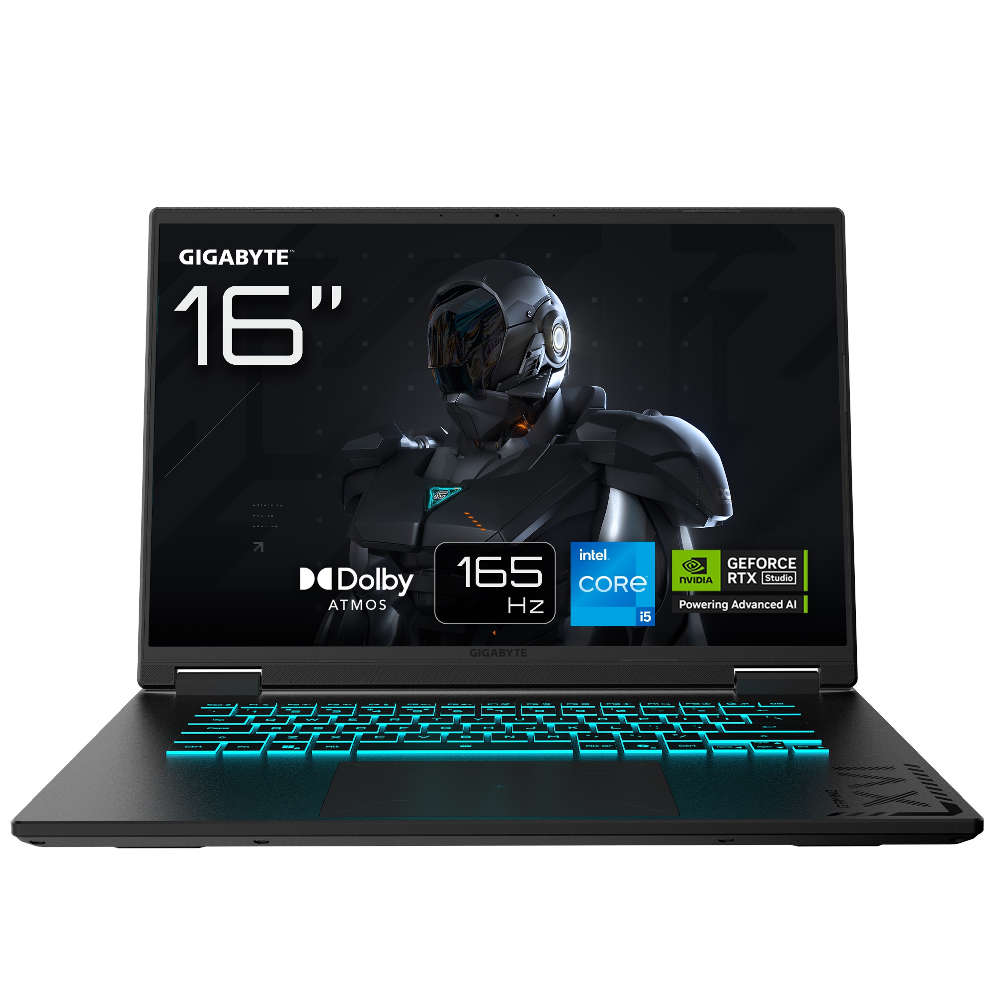 Ноутбук Gigabyte Gaming A16 (CTHH3UA893SD) Black Steel