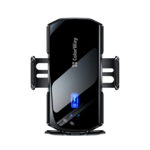 Бездротовий зарядний пристрій СolorWay FlameGrip 15W Black (CW-CHAW070Q-BK)