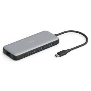 Док-станція Digitus DA-70915 (USB-C PD 100W/USB3.2х2/USB-C/RJ45/SD/MicroSD/2хHDMI)