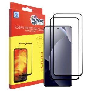 Захисне скло Dengos для Xiaomi Redmi Note 15 Pro 4G Black Full Glue (DG-TG2P-100) 2 шт.