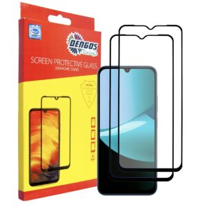 Захисне скло Dengos для Xiaomi Redmi 15C Black Full Glue (DG-TG2P-88) 2 шт.