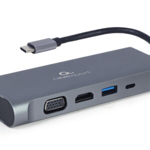 Док станція Cablexpert USB-C 7-в-1 (A-CM-COMBO7-01)