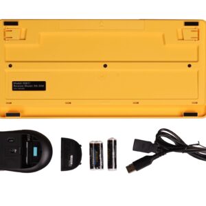 Комплект (клавіатура, миша) бездротовий A4Tech FG1110 Bumblebee USB