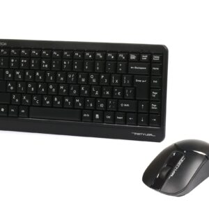Комплект (клавіатура, миша) бездротовий A4Tech FG1112 Black